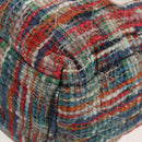 CHANEL Cococoon Tote Bag Nylon White Silver CC Auth 148203V-17