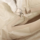 CHANEL Cococoon Tote Bag Nylon White Silver CC Auth 148203V-30