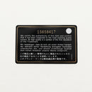 CHANEL Chain Shoulder Bag Cotton Black Silver CC Auth 148204V-11