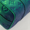 LOUIS VUITTON Monogram Illusion Keepall XS Hand Bag Green M59691 Auth 148207SM-17