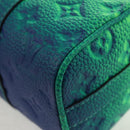 LOUIS VUITTON Monogram Illusion Keepall XS Hand Bag Green M59691 Auth 148207SM-18