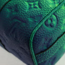 LOUIS VUITTON Monogram Illusion Keepall XS Hand Bag Green M59691 Auth 148207SM-20