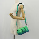 LOUIS VUITTON Monogram Illusion Keepall XS Hand Bag Green M59691 Auth 148207SM-26