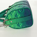 LOUIS VUITTON Monogram Illusion Keepall XS Hand Bag Green M59691 Auth 148207SM-4