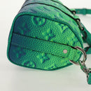 LOUIS VUITTON Monogram Illusion Keepall XS Hand Bag Green M59691 Auth 148207SM-5
