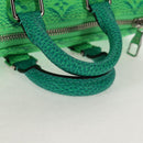 LOUIS VUITTON Monogram Illusion Keepall XS Hand Bag Green M59691 Auth 148207SM-8