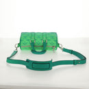 LOUIS VUITTON Monogram Illusion Keepall XS Hand Bag Green M59691 Auth 148207SM-9