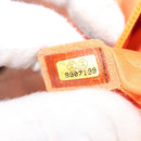 CHANEL Cambon Line Tote Bag Lamb Skin White Silver CC Auth 148211-11