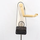 Salvatore Ferragamo Hand Bag Leather 2way Black Gold Auth 148212-22