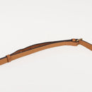 CELINE Macadam Canvas Shoulder Bag PVC Brown Gold Auth 148213-14