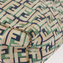 FENDI Zucca Canvas Tote Bag White Auth 148214-16