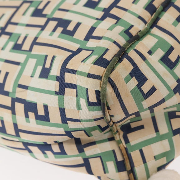 FENDI Zucca Canvas Tote Bag White Auth 148214