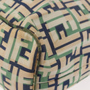 FENDI Zucca Canvas Tote Bag White Auth 148214-18