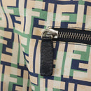 FENDI Zucca Canvas Tote Bag White Auth 148214-19