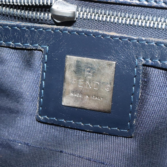 FENDI Zucca Canvas Tote Bag White Auth 148214