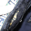 FENDI Zucca Canvas Tote Bag White Auth 148214-9