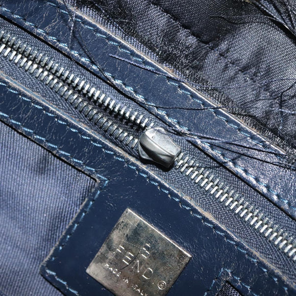 FENDI Zucca Canvas Tote Bag White Auth 148214