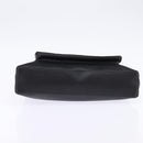 Salvatore Ferragamo Shoulder Bag Leather Black Gold Auth 148231-5