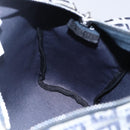 FENDI Zucchino Canvas Hand Bag Navy Auth 148236-18