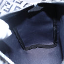 FENDI Zucchino Canvas Hand Bag Navy Auth 148236-19