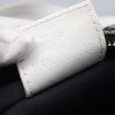 FENDI Zucchino Canvas Hand Bag Navy Auth 148236-12