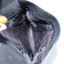 GUCCI Bamboo Hand Bag Leather Black Gold 002 2855 0322 0 Auth 148238-24