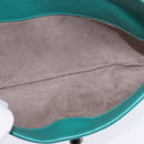 BOTTEGA VENETA INTRECCIATO Bag Leather Turquoise Blue 255549 Auth 148243-11