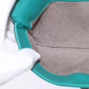 BOTTEGA VENETA INTRECCIATO Bag Leather Turquoise Blue 255549 Auth 148243-18