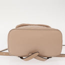 BALLY Backpack Leather Pink Silver Auth 148244-5