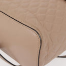 BALLY Backpack Leather Pink Silver Auth 148244-16