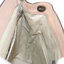 BALLY Backpack Leather Pink Silver Auth 148244-20