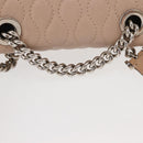 BALLY Backpack Leather Pink Silver Auth 148244-7