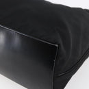 PRADA Shoulder Bag Nylon Black Silver Auth 148246-16