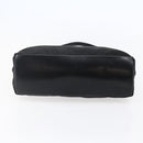 PRADA Shoulder Bag Nylon Black Silver Auth 148246-5