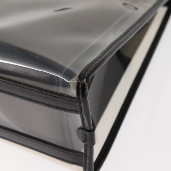 GUCCI Tote Bag Vinyl Black 001 2058 1773 5 Auth 148248