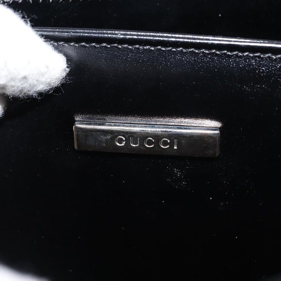 GUCCI Tote Bag Vinyl Black 001 2058 1773 5 Auth 148248
