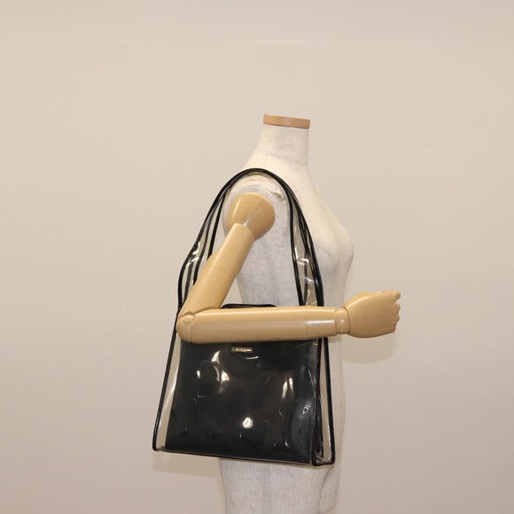 GUCCI Tote Bag Vinyl Black 001 2058 1773 5 Auth 148248