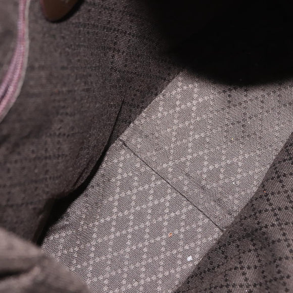 GUCCI Bamboo Shoulder Bag Nylon 2way Brown 001 3444 1577 Auth 148249