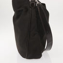 GUCCI Bamboo Shoulder Bag Nylon 2way Brown 001 3444 1577 Auth 148249-4