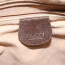 GUCCI GG Supreme Web Sherry Line Bag PVC Beige 001 754 6177 4021 Auth 148251-18