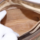 GUCCI GG Supreme Web Sherry Line Bag PVC Beige 001 754 6177 4021 Auth 148251-11