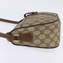 GUCCI GG Supreme Web Sherry Line Bag PVC Beige 001 754 6177 4021 Auth 148251-3