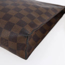 LOUIS VUITTON Damier Ebene Poche Toilette 26 Pouch N47543 LV Auth 148255-7