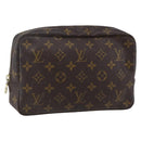 LOUIS VUITTON Monogram Trousse Toilette 23 Clutch Bag M47524 LV Auth 148256-1