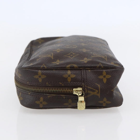 LOUIS VUITTON Monogram Trousse Toilette 23 Clutch Bag M47524 LV Auth 148256