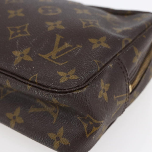 LOUIS VUITTON Monogram Trousse Toilette 23 Clutch Bag M47524 LV Auth 148256