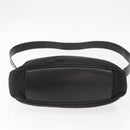 GUCCI Bamboo Shoulder Bag Nylon 2way Black Silver 001 1638 1705 Auth 148258-5