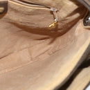 GUCCI GG Supreme Web Sherry Line Shoulder Bag PVC Beige Red Auth 148262-19