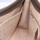 GUCCI GG Supreme Clutch Bag PVC Beige Gold 97 01 038 Auth 148263-20