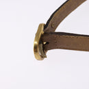 GUCCI GG Supreme Web Sherry Line Shoulder Bag PVC Beige 116 02 089 Auth 148264-8